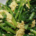 みかんmama3's cooksnap of when they made ほうれん草と卵の炒めナムル.