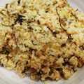 akiyuママ's cooksnap of when they made おうちランチ「簡単！高菜チャーハン」.