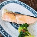 kinniko's cooksnap of when they made 鮭の蒸し焼き.