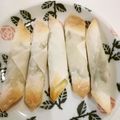 YOU1416's cooksnap of when they made 余ったワンタンの皮で簡単大葉チーズ焼き.