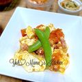 YUH♡ママ's cooksnap of when they made トマトと豆腐とベーコンのバター醤油炒め.