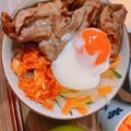 あーりん1201☆'s cooksnap of when they made ダシダで簡単！石焼きビビンバ❤.