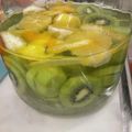miyabihime's cooksnap of when they made キウイフルーツとレモンのお酒.