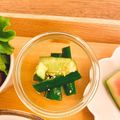 のんちごはん♡'s cooksnap of when they made 叩きキュウリ☆簡単梅酢のお漬物.