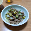 Avanti20's cooksnap of when they made ナスとピーマンとひき肉の中華炒め.