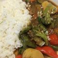 Yokchina's cooksnap of when they made アサツキの花をカレーにトッピング.