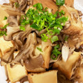 ♡まーちゃん♬'s cooksnap of when they made 厚揚げと舞茸のさっと煮.