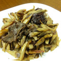 miyanoazu's cooksnap of when they made 牛蒡と牛肉の煮物.