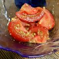 ☆さぶ☆☆'s cooksnap of when they made 美味しい！トマトの胡麻和え.