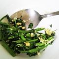 ぽっちゃりおばちゃん's cooksnap of when they made クレソンのにんにく炒め.