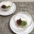 horseland's cooksnap of when they made ミニ抹茶白玉団子あずき添え♡.