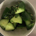 クックZ8J4H4☆'s cooksnap of when they made 生姜風味！大葉ときゅうりの浅漬け.