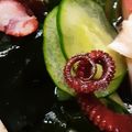 モジャ時々ツルツル's cooksnap of when they made 胡瓜とタコの酢の物。三杯酢。.