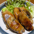 B子chan's cooksnap of when they made 豚巻きの照り焼き.