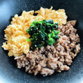 kinniko's cooksnap of when they made 豚そぼろの三色丼.