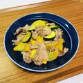 Asato★'s cooksnap of when they made 豚肉とズッキーニのオイスターソース炒め.