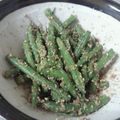lovebas's cooksnap of when they made いんげんのごま和え.