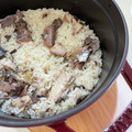 shiho23's cooksnap of when they made staub サバ缶で簡単炊き込みごはん.