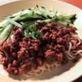 らら☆'s cooksnap of when they made ジャージャー麺.