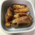 imokorebon's cooksnap of when they made 肉巻き里芋の照り焼き.