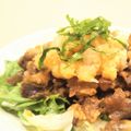 イエローバード's cooksnap of when they made 豚こまサクサク揚げ♡青じそおろしポン酢.