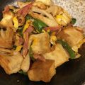 yuko16's cooksnap of when they made 厚揚げdeピーマンチャンプルー.