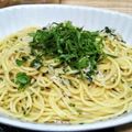 Ａオリゼー's cooksnap of when they made 簡単！絶品！シソとしらすのパスタ.