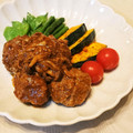 ともみん❤'s cooksnap of when they made きのこたっぷり煮込みハンバーグ.