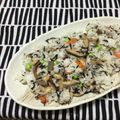 おはなすき's cooksnap of when they made ひじきの煮物で♪ひじきの混ぜ寿司.