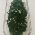 yokoyoko76's cooksnap of when they made ディノケールのわさび醤油和え.