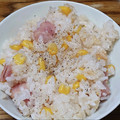 ちゃーりーWKY's cooksnap of when they made とうもろこし炊き込みピラフ.