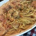 クックIQ001L☆'s cooksnap of when they made えびクリームパスタ.