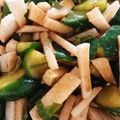 トリノオリンピック☆'s cooksnap of when they made 簡単和えるだけ！ピリ辛きゅうりの漬物！.