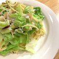 mint3mint3's cooksnap of when they made しらすとキャベツのペペロンチーノ.