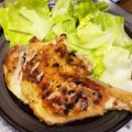 jinjin3218's cooksnap of when they made フライパンで骨つきもも肉のジューシー焼き.