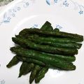 kumi4852's cooksnap of when they made 元八百屋の一番シンプルなアスパラ焼き.
