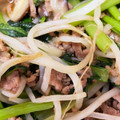 クックZL0VZZ☆'s cooksnap of when they made ☆もやしと小松菜のひき肉炒め☆.