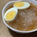 みきゅうり's cooksnap of when they made 韓国風・糸こん冷麺.