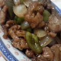 m_mina's cooksnap of when they made 豚肉・玉ねぎ・ピーマンの甘酢ソース.