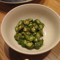 ガッツキ虫's cooksnap of when they made 簡単♡韓国風ねばねばオクラ冷奴.