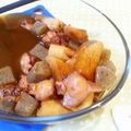 こ〜くんコック's cooksnap of when they made タコと天ぷらの甘辛煮.