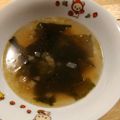 しもしも01's cooksnap of when they made 焼肉の相棒に絶品！わかめスープ.