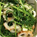 くまくまくう's cooksnap of when they made おかひじきとチーズちくわナムル.
