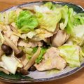 まぐのいあ's cooksnap of when they made 鶏肉とキャベツの塩こうじレモン炒め☀.