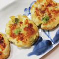さおりらっくま's cooksnap of when they made 簡単＊枝豆と桜海老のはんぺん焼き.