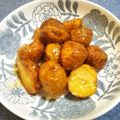 ☆ゆいきん☆'s cooksnap of when they made 揚げじゃがいもの甘味噌からめ☆.