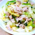 ふうはっちゃん's cooksnap of when they made 豚肉と小松菜キャベツの塩炒め.