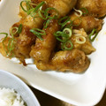 BLUE-TEXTURE's cooksnap of when they made 切り干し大根の肉巻き生姜焼き.