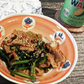 えそそそ's cooksnap of when they made 簡単！豚肉とほうれん草のスタミナ醤油炒め.