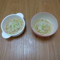 クック3N0VKO☆'s cooksnap of when they made 【簡単！幼児食】生姜風味おこさまうどん.